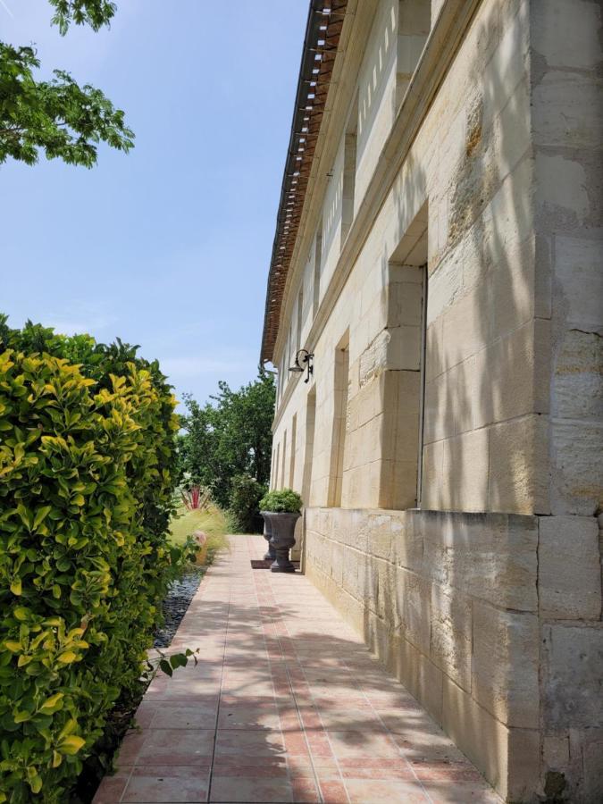 Chambre Merlot, Piscine Et Spa, Proche St Emilion Lugon et l’Ile du Carney Dış mekan fotoğraf