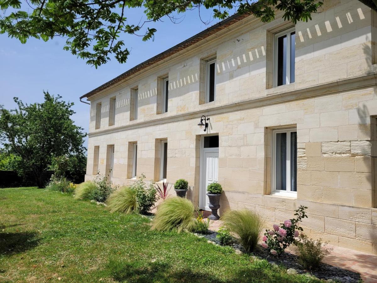 Chambre Merlot, Piscine Et Spa, Proche St Emilion Lugon et l’Ile du Carney Dış mekan fotoğraf